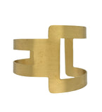 'Flip" Cuff Bracelet in Brass