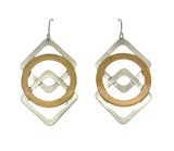 Argyle earrings