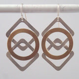 Argyle earrings